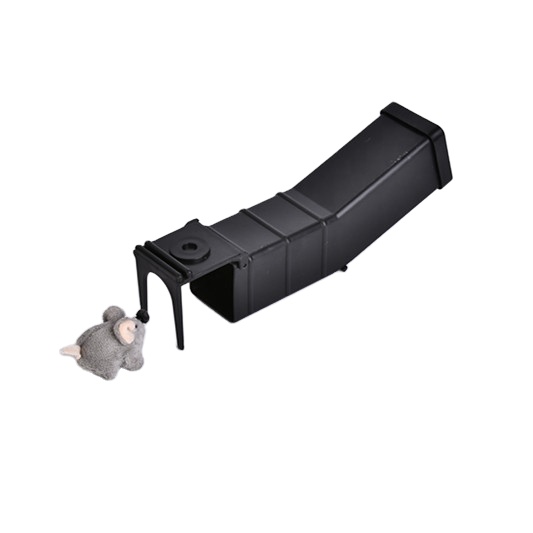 17x4.1x4.1cm PP πλαστική σήραγγα ποντικιού Catch Alive Επαγγελματική λύση ελέγχου παρασίτων 0
